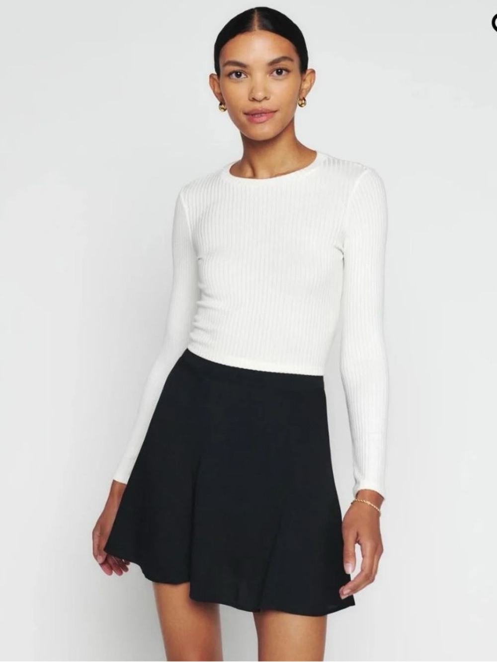 eformation Flounce mini skirt